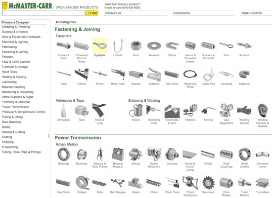 McMaster-Carr - логотип інтернет-магазину