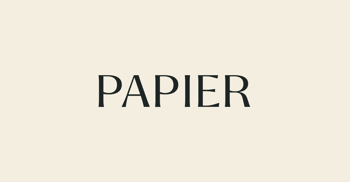Papier - логотип інтернет-магазину
