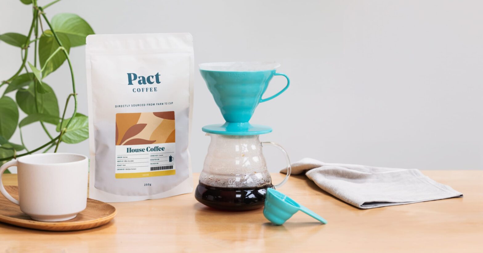 Pact Coffee UK - логотип інтернет-магазину
