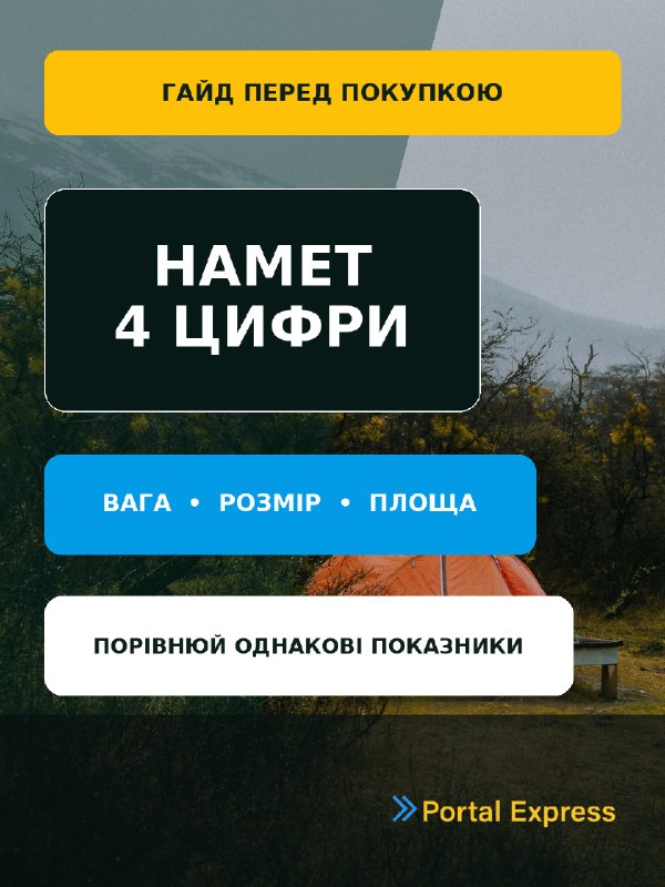 Намет із США: 4 цифри до покупки